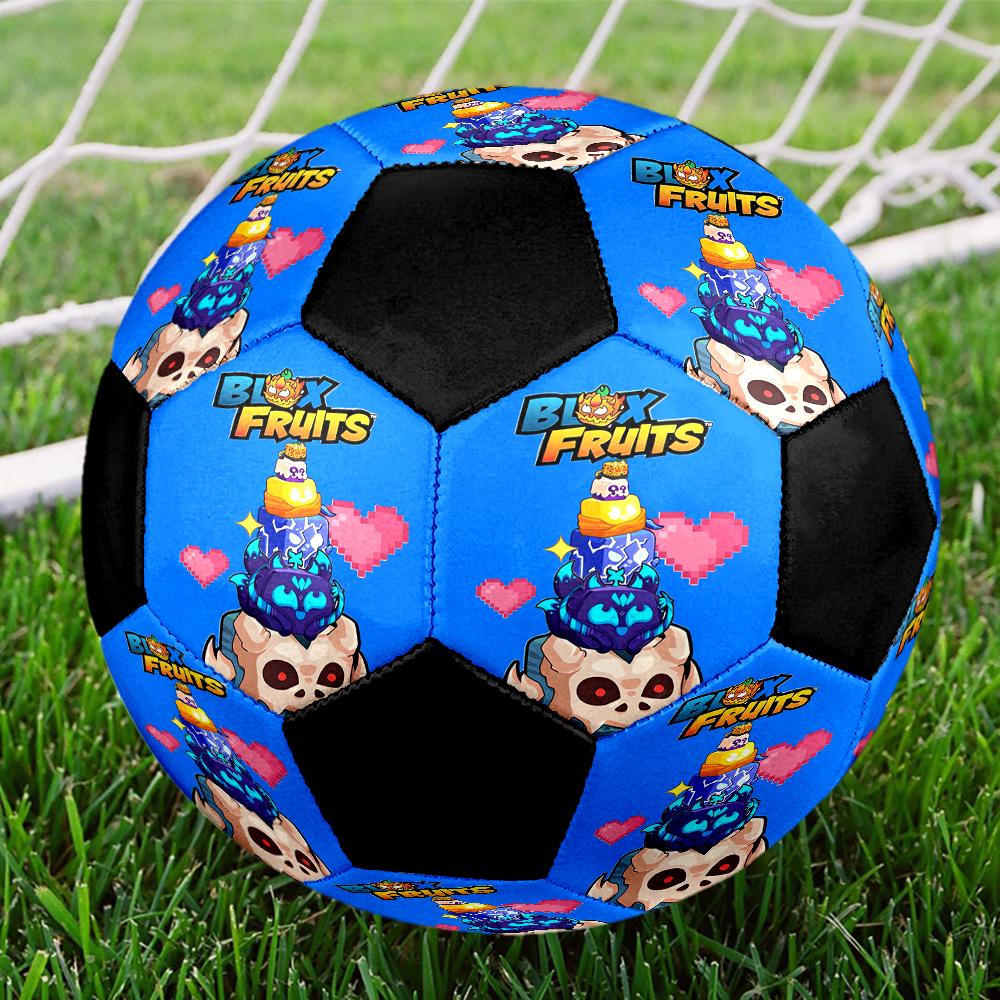 Blox Fruits Theme Size 5 Soccer Ball, Suitable for Both Indoor and Outdoor Matches, a Gift Suitable for Everyone.