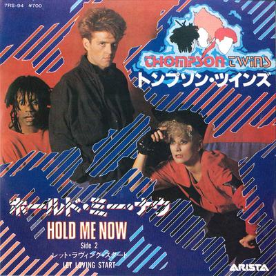 7-дюймовая пластинка THOMPSON TWINS - Hold Me Now / Let Loving Start 7RS94 ARISTA 1983 Япония Рок Б/у