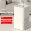 Smart Air Purifier Desktop Air Purification Eliminate Formaldehyde Smoke Dust Quickly Removes Odors HPEA Filtration Low Noise
