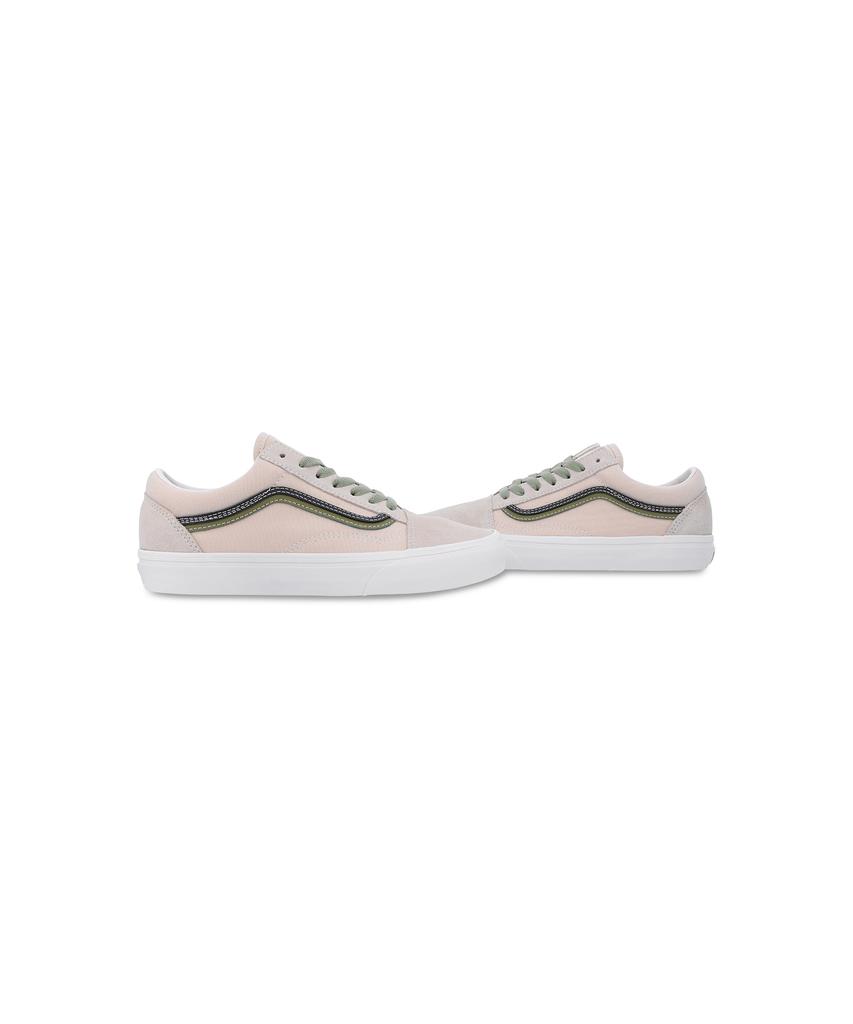 Vans Old School DS - Замша Кремово-синий: Холст Нейтральный Оливковый / Vn000Eg8Giw1