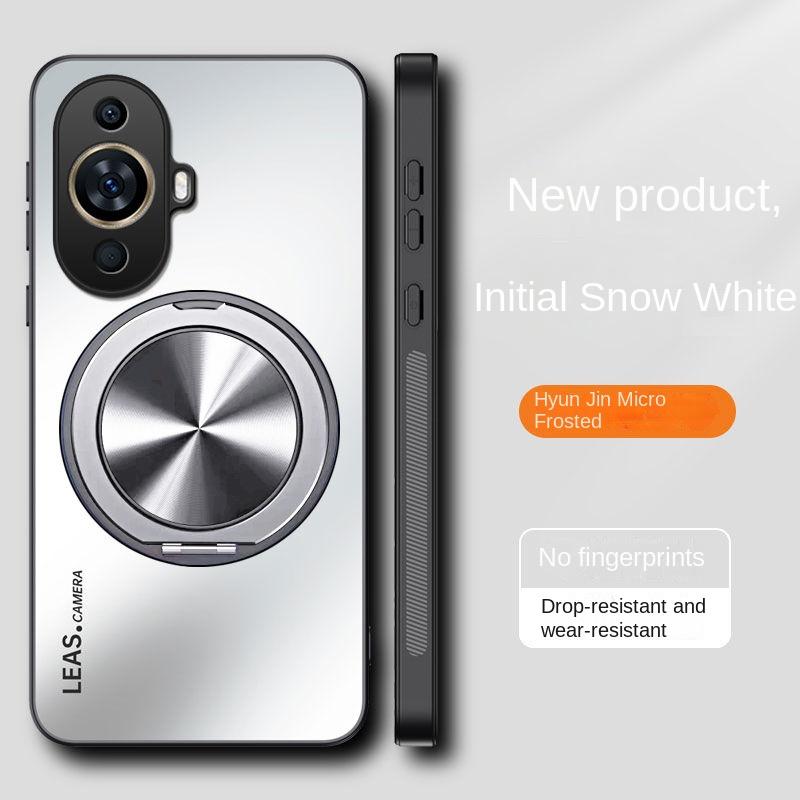 Для Huawei Nova 11 Pro Чехол Твердый Матовый С Кольцом-Подставкой Магнитный Защитный Чехол-Накладка Для Nova 13 12 11 10 9 8Pro 9Se