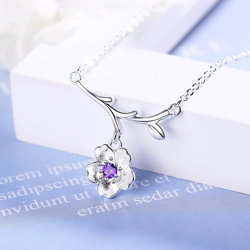 925 Sterling Silver AAA Zircon Necklace Chain High Quality Fashion Jewelry For Women Men Wedding Birthday Party GiftGood product