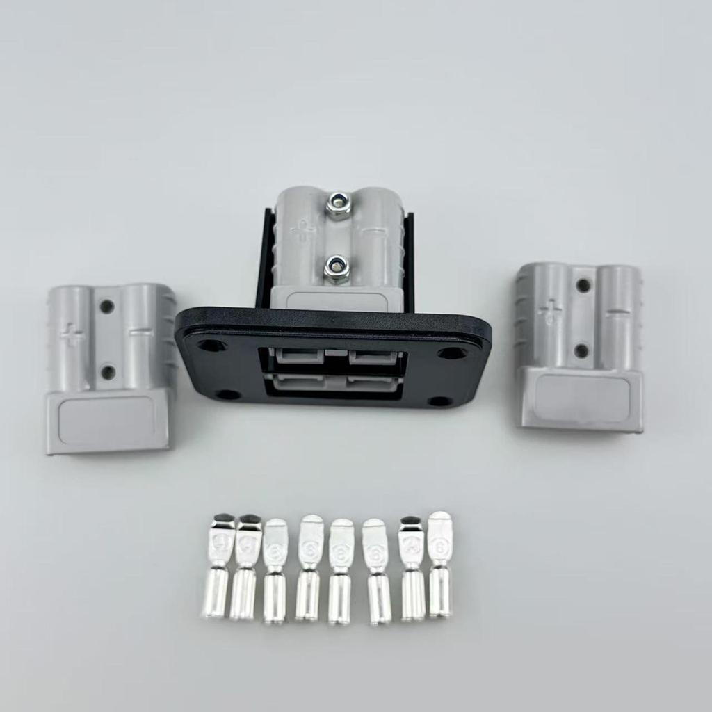 Flush Mount Recessed Plate 50A Plug Mounting Panel Caravan 13 Pin Connector for Ships Yachts and Buses