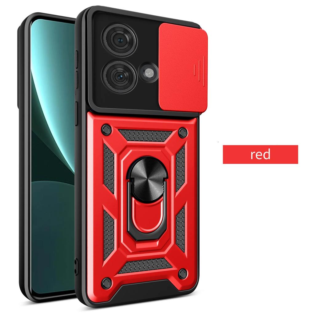 Armor Case For Motorola Moto Edge 40 Neo 30 Pro Fusion Ultra Plus 2023 Cover Lens Protection Ring Magnetic Holder Coque