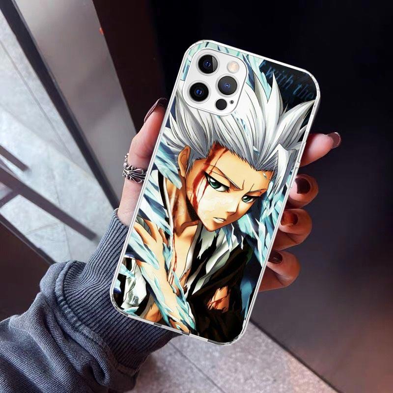 Hitsugaya Toushirou Bleach Phone Case For iPhone 17 Air 11 13 Mini 14 15 Plus 16 12 Pro Max 16E SE 7 8 Pattern Soft TPU Back Cov