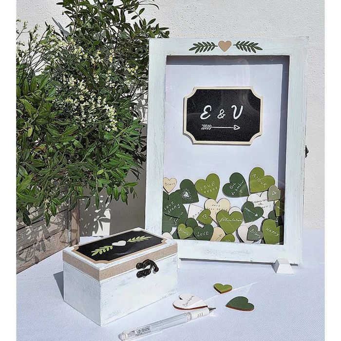 Decorative Slate Board - ARTEMIO - Label - 15 X 11 Cm - Wedding Decoration - DIY