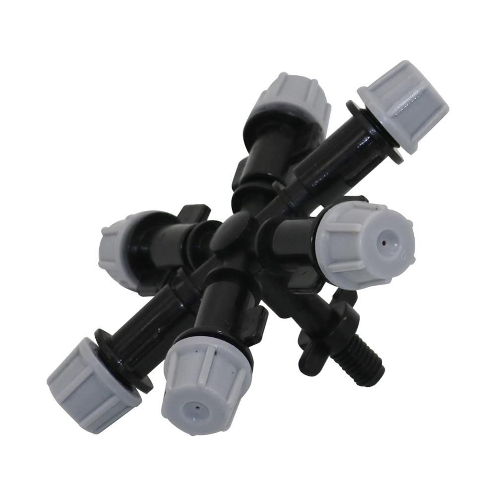 1 Pc Multi-nozzle Gray Sprinkler Garden Greenhouse Irrigation Sprayer Agriculture tools Water Fogger Cooling Misting Nozzle