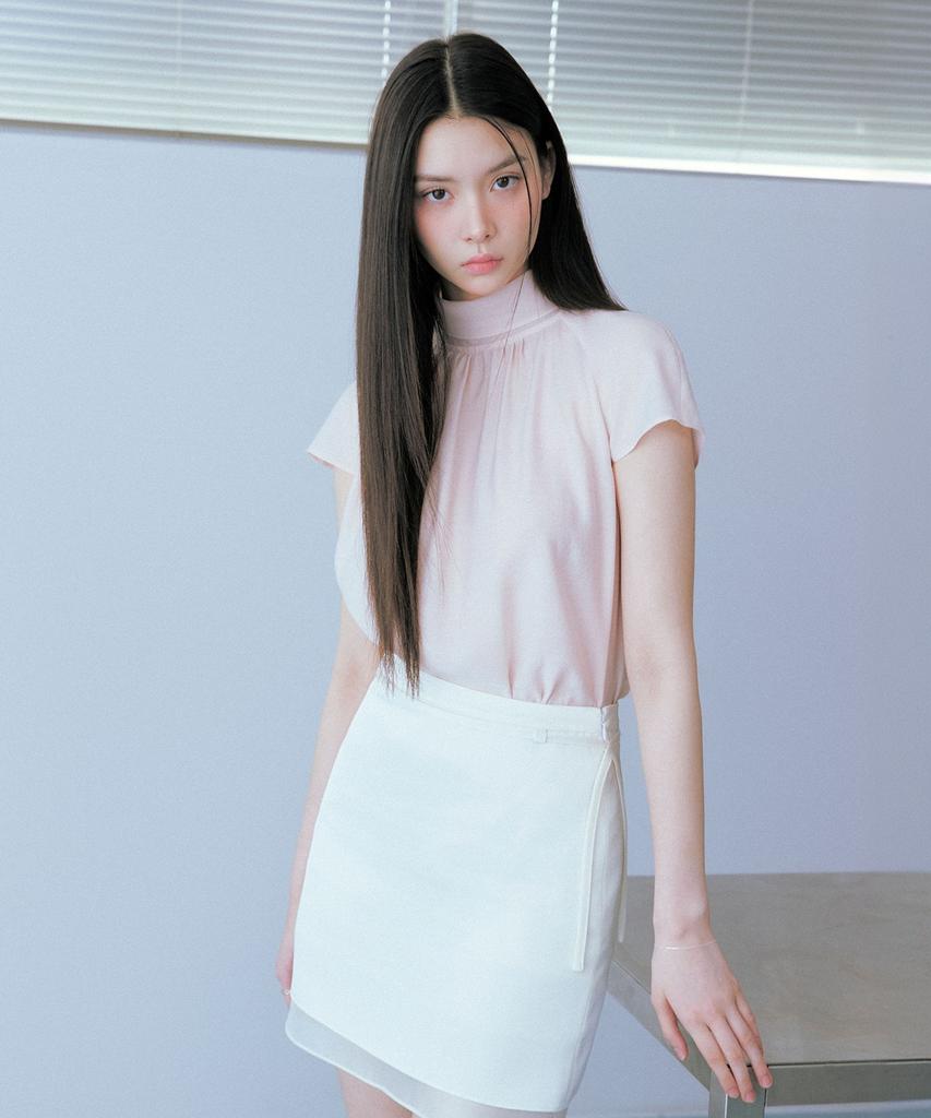 Roem See-Through Layered Mini Skirt Rmwhg25R11