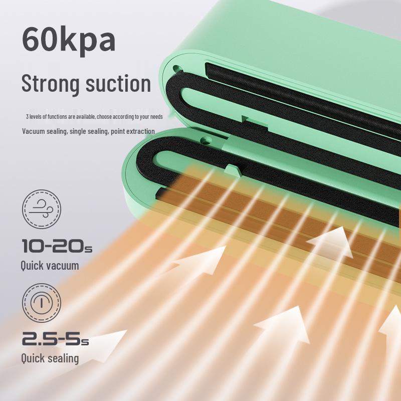 Компактный автоматический вакуумный упаковщик для консервирования продуктов питания