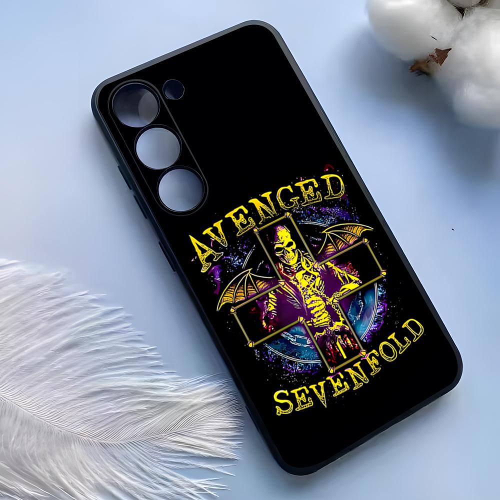 Чехол для телефона Avenged Sevenfold Для Samsung S25 Ultra S24 S23 S22 S21 S20 Plus Fe Galaxy A54 A53 A34 A25 Силиконовый чехол