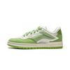 Li Ning We I Pros Shock Absorption Wear Resistant Low Top Skate Shoes Women Skate Shoes Green Rice-White AEPU062-4