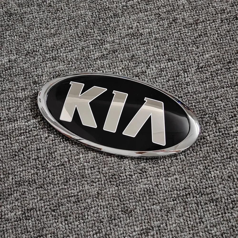 AABJB1 Car Front Hood Emblem Rear Trunk Badge Sticker for KIA sportage ceed sorento cerato optima picanto rio soul k3 k5 stonic fitting
