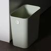 Bathroom Gap Trash Can Uncovered Narrow Plastic Waste Basket with Fixed Hole Space Saving Slim Garbage Can for Bedroom Kitchen Living Room Office