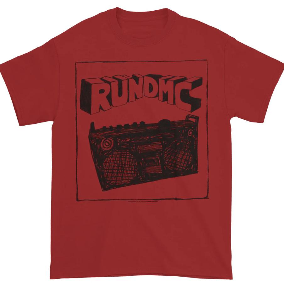 Run DMC band Red Tee For Men Women Cotton Shirt BL2.765 Unisex T-Shirt