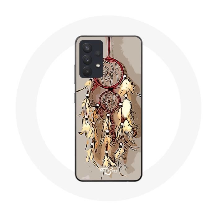 Coque pour Samsung Galaxy A13 4G / A13 4G Lite Attrape Rêve Marron