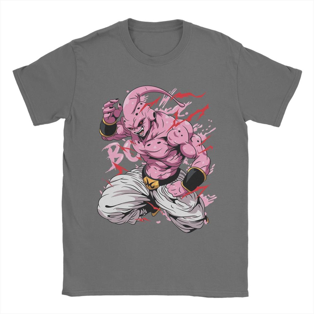 T-Shirt D-Dragon Ball Z Majin Buu Fun Cotton Tees Short Sleeve T Shirt Round Neck Clothing Big Size Unisex