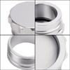 2" 50.8mm Aluminium Alloy Weld On Filler Neck And Cap Oil Fuel Water Tank Silver