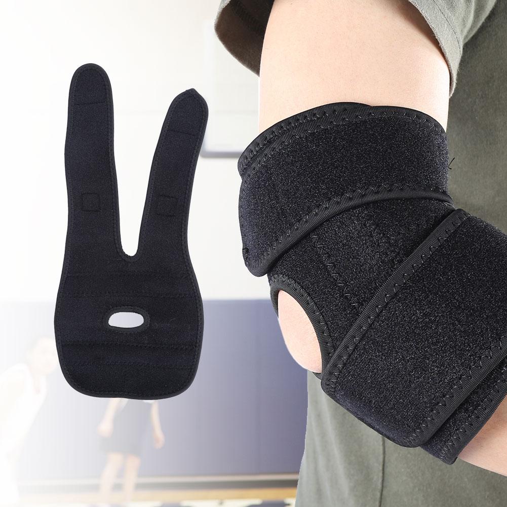 Спортивный налокотник для фитнеса, бандаж для локтевого сустава, пружинная поддержка, налокотник, защитное снаряжение для