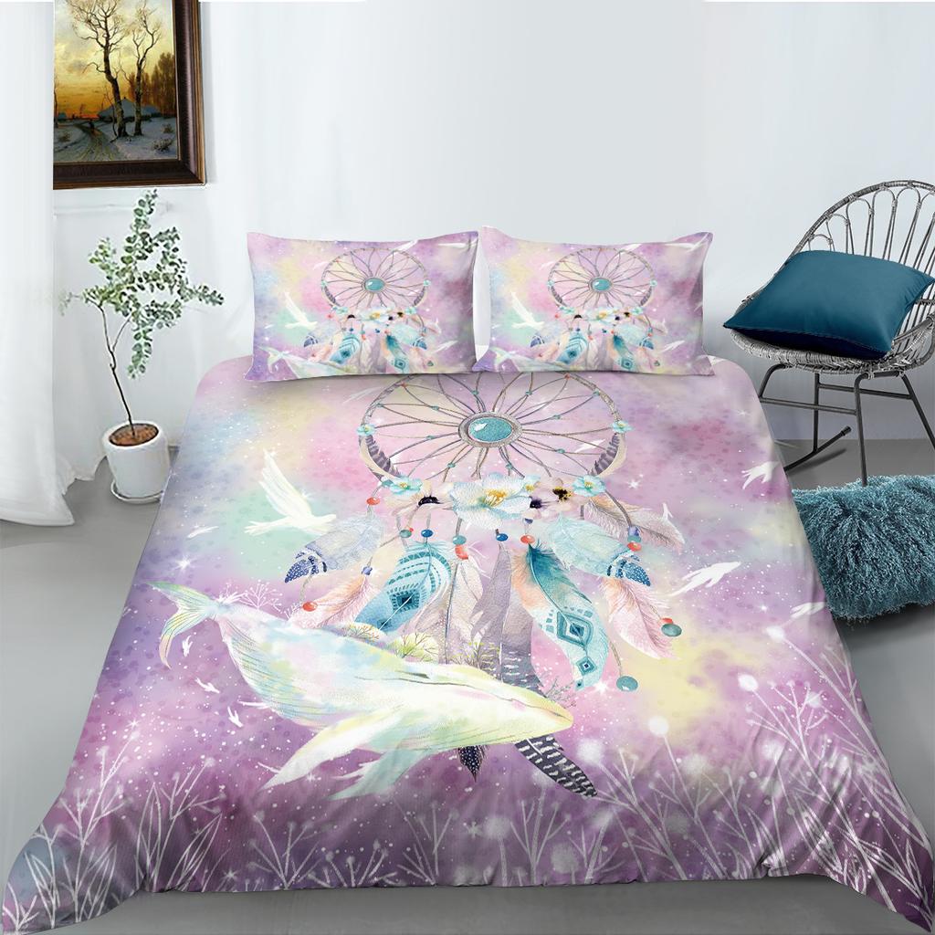 Dream Catcher Series Bedding Two Or Three Pieces 3D Digital Printing Polyester