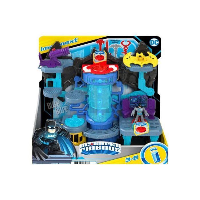 Jouet pour enfant - Fisher-Price - Batcave Bat-Tech Imaginext - Sons et lumières - Licence Batman