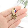 Russian Flag St. George Victory Day Lapel Pin Festive Brooch History Badge Accessories