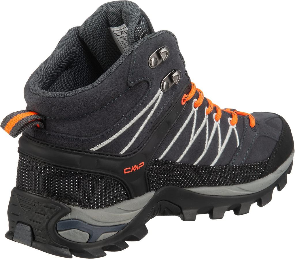 Трекинговые ботинки RIGEL MID TREKKING S ORANGE см [CMP] мужские ANTRHACITE-FLASH (56УЕ) 25,0