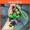 Adorable Superhero Keychain Silicone Avenger Series Key Ring For Car Keys Gifts