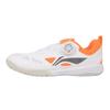 Li Ning Kids Table Tennis Non-Slip Shock Absorbing Wear-Resistant Breathable Support Low-Top Training Shoes Kids Training Shoes White Orange APTU017-1