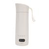 Travel Electric Kettle 300W 400ml Stainless Steel 3 Minutes Fast Heating Portable Small Hot Water Boiler with Display