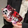 Мультяшные чехлы для телефона H-Helluva Boss Для iPhone 17 16 15 14 13 12 11 Plus Pro Max Pro Цветные матовые чехлы