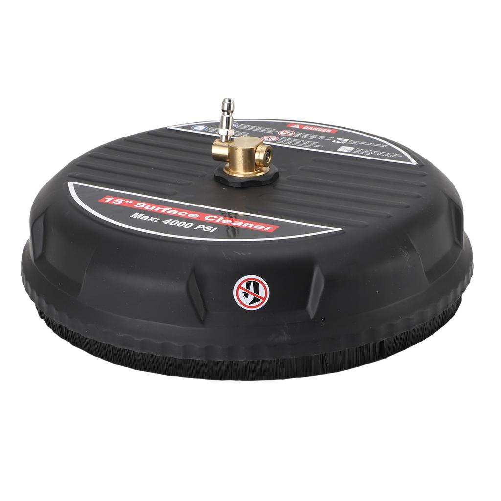 15-дюймовая мойка высокого давления для очистки пола, 2 сменные насадки, 14-дюймовый быстросъемный штекер, 4000 PSI для пола
