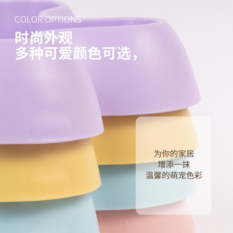 New dog slow food bowl anti-knock dog food bowl cat bowl non-slip at the bottom of the eating utensils pet food basin anti-choke bowl dog bowl