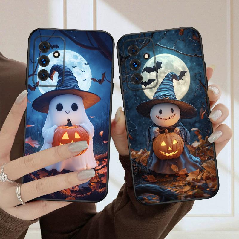 Сяобай и Тыква Для Samsung S20FE S21 22 23 FE 24 Plus 25 Ultra Galaxy M23 32 34 35 52 53 54 55 5G силиконовый мягкий чехол для телефона