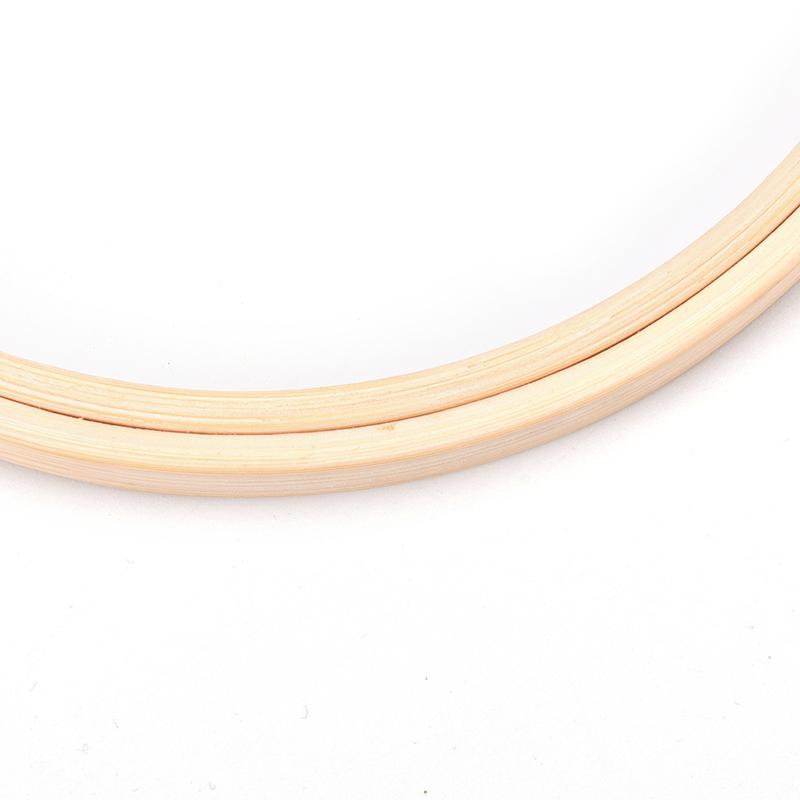 Wooden Cross Stitch Machine Bamboo Hoop Ring Embroidery Sewing