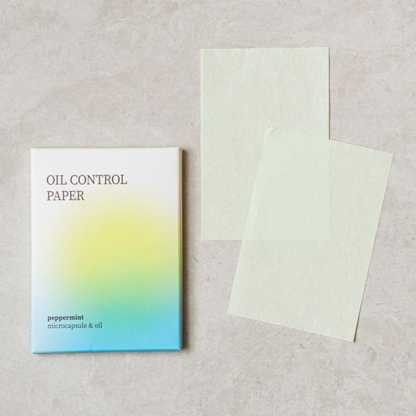 Mint Capsule Oil Paper 80 Sheets