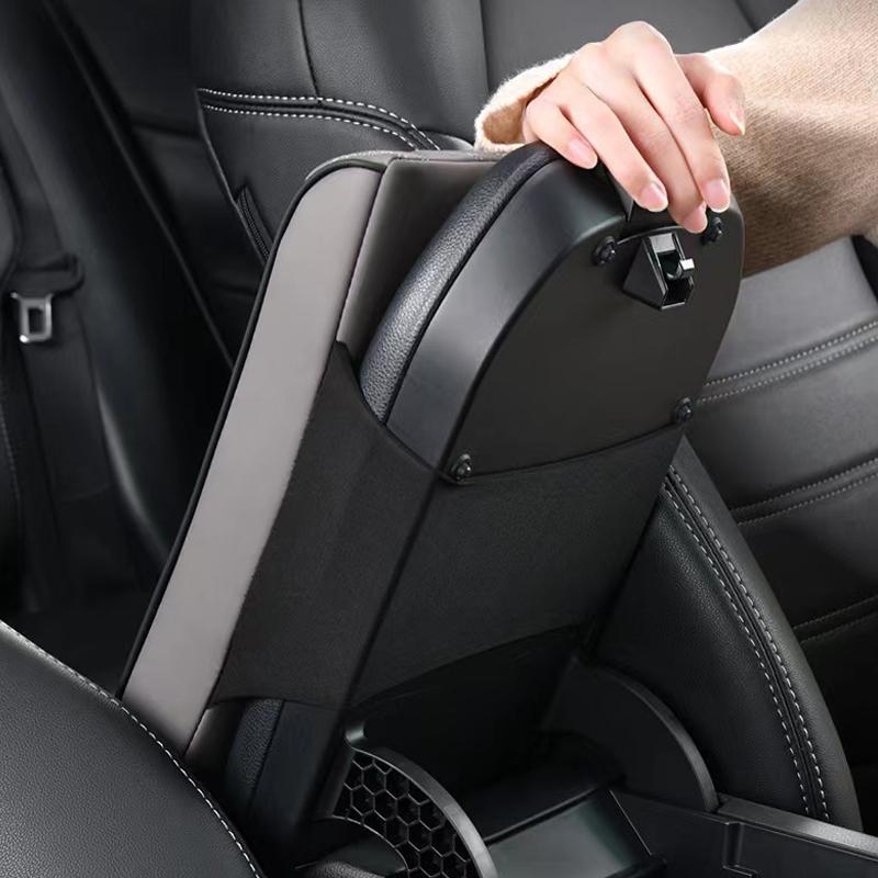 Car Armrest Box Height Increase Mat Suede Hand Support Pad For Mercedes Benz AMG GLC W203 W206 W220 W205 W211 W212 W201 W210 GLE