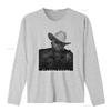 Black White Realistic Carin Leon Mexican Country Music Singer Print Casual T Shirt Vintage Washed Stylish Versatile Breathable