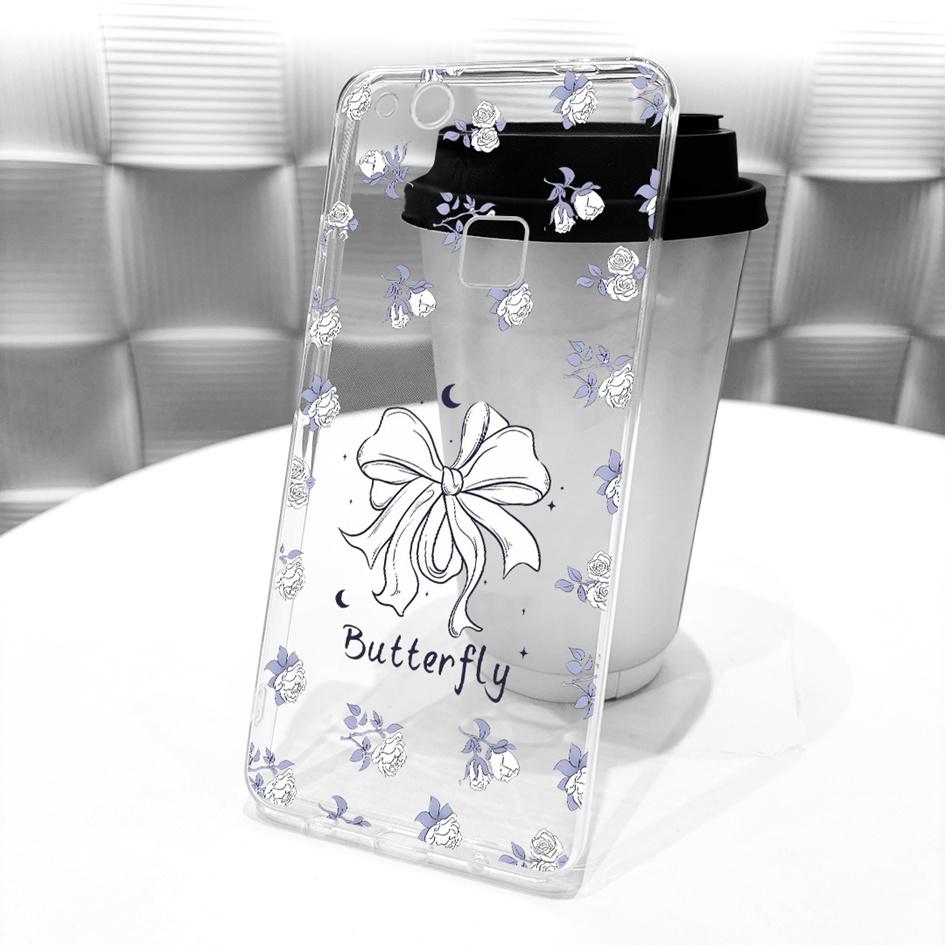 Case For Huawei P10 Lite Cover New Stylish Butterfly Phone Case Soft Transparent Silicone Bumper For Huawei P10Lite WAS-LX1 Capa