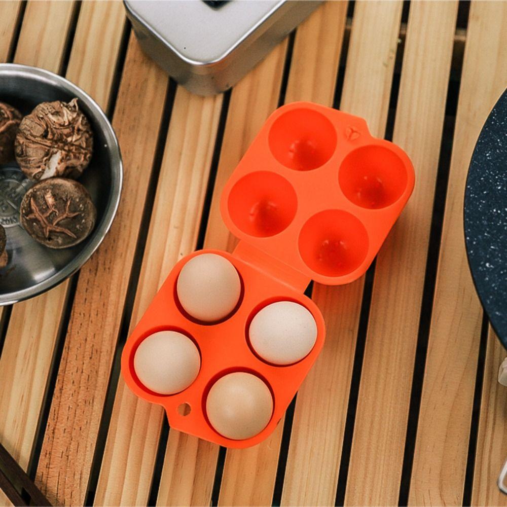 Outdoor Camping Storage Boxes Picnic Fridge Egg Tray Storage Case Egg Box Egg Container Egg Holder