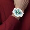 Casio Серия G-SHOCK с двойным дисплеем (ЖК/стрелочным) классическая серия классический циферблат с двойным дисплеем электронный механизм ремешок из смолы японский GA-110WG-7A
