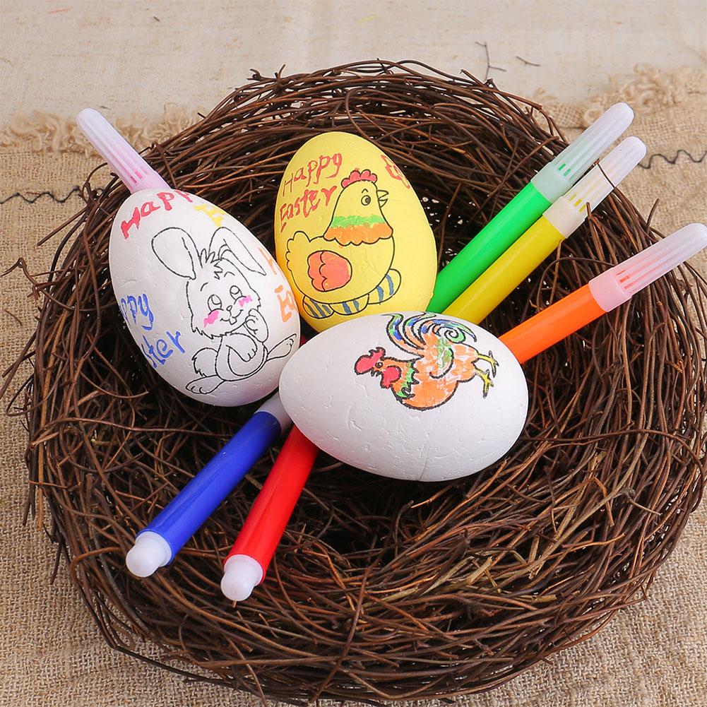 Easter Eggs Painting Kit for DIY Design for Girls and Boys Easter Egg Coloring Craft Kit DIY Easter Toy for Easter Theme Party