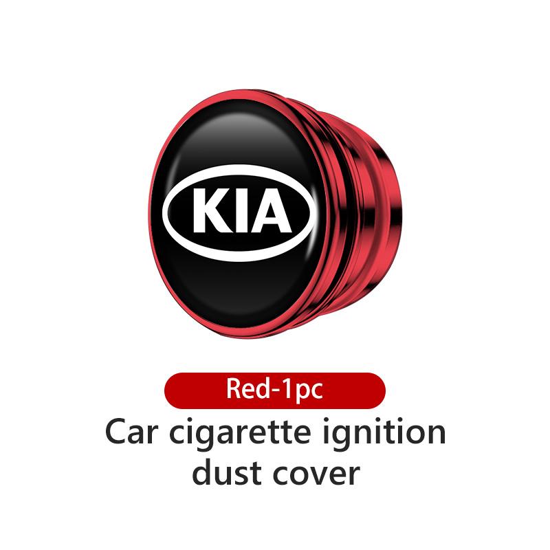 Car Cigarette Lighter Decoration Cover Plug DustProof Cap Accessories For KIA Spectra Sedona Cadenza Proceed Sephia Stonic QJ2