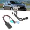 6-контактный Bluetooth-аудиокабель для автомобильной стереосистемы AUX?Адаптер IN с микрофоном подходит для ClioEspaceMegane