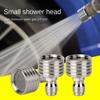 1/4 Quick Connect Shower Blades Stainless Steel Shower Head  Car Washing