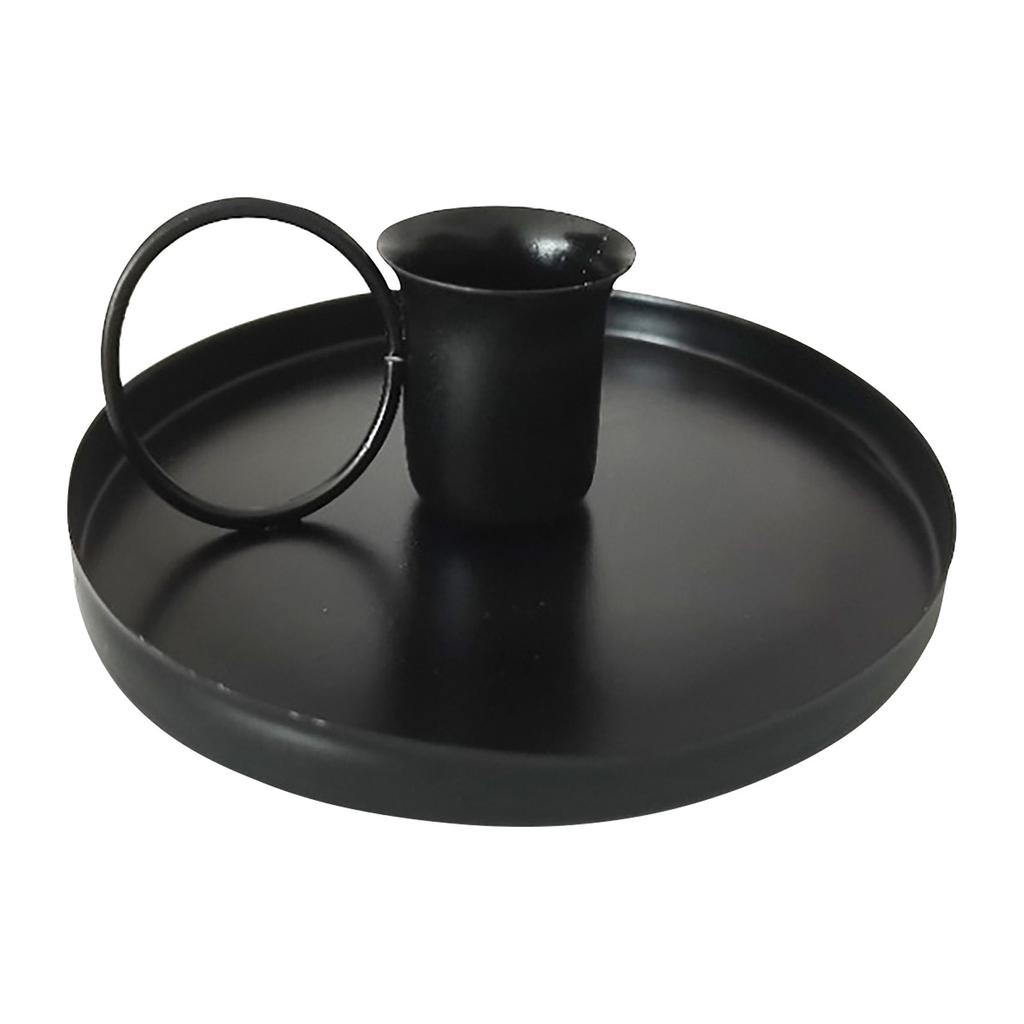 Подсвечники Свечи Черные Железные Украшения Для Винтажных Украшений Украшения Для Чайных Чашек Светодиодные Свечи-Столбы Украшения Для Дома Домашние Акценты Декор