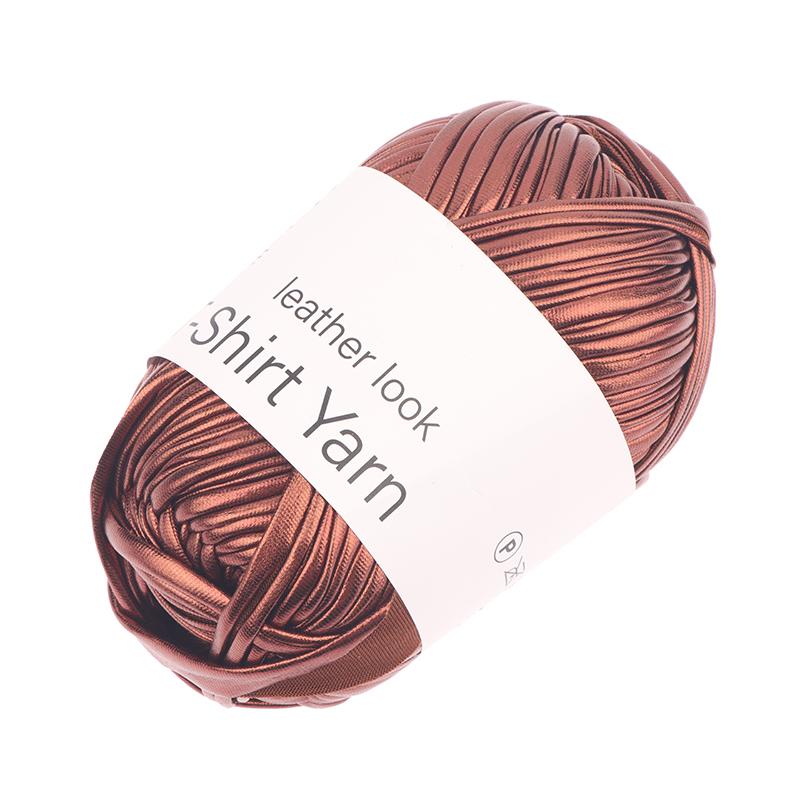 40 м/рулон искусственная кожа блестящая пряжа для вязания крючком ткань пряжа для ручного вязания своими руками пряжа для сумки одеяла подушки