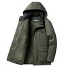 New Autumn and Winter Cotton-padded Jackets for Men, Medium-length Winter Jackets, Winter Large-size Casual Cotton-padded Jackets for Men