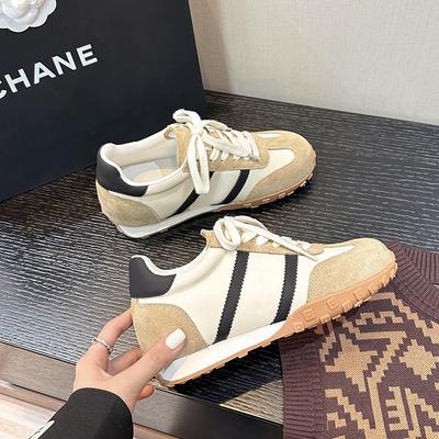 Spot кроссовки для тренировок Forrest Gump весна 2025 новые на плоской подошве на шнуровке с цветной отделкой кроссовки для папы спортивные и повседневные кеды прилив