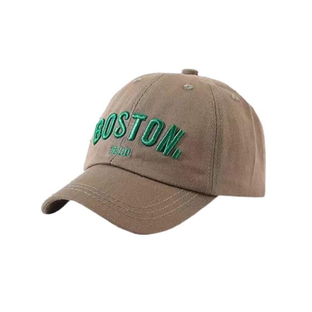 Вышитые буквы Детские кепки с козырьком от солнца Солнцезащитная шляпа Весна Лето Осень