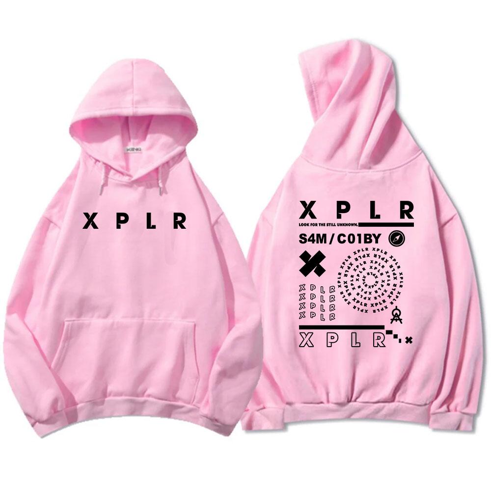 Hip Hop Streetwear Sam and Colby Xplr-r Hoodies Graphic Clothes Heavy Mental Fashion Unisex Sweatshirts Soft Hooded Men Hoodie